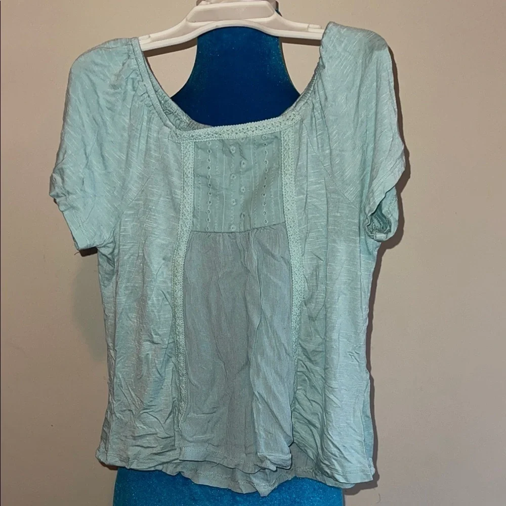 Daytrip Light Blue Kids Blouse
